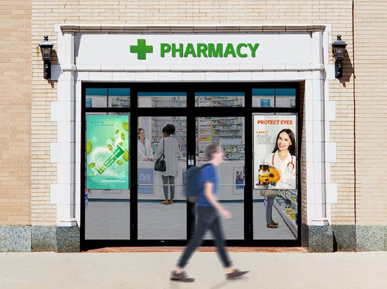 Pharmacies, Travel Agencies, Telecom Stores1