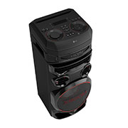 LG RNC7 Party Speaker - XBOOM 45 degree top view with left side forward