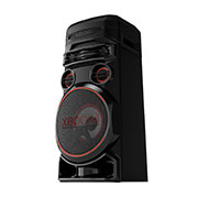 LG RNC7 Party Speaker - XBOOM low angle with right side forward