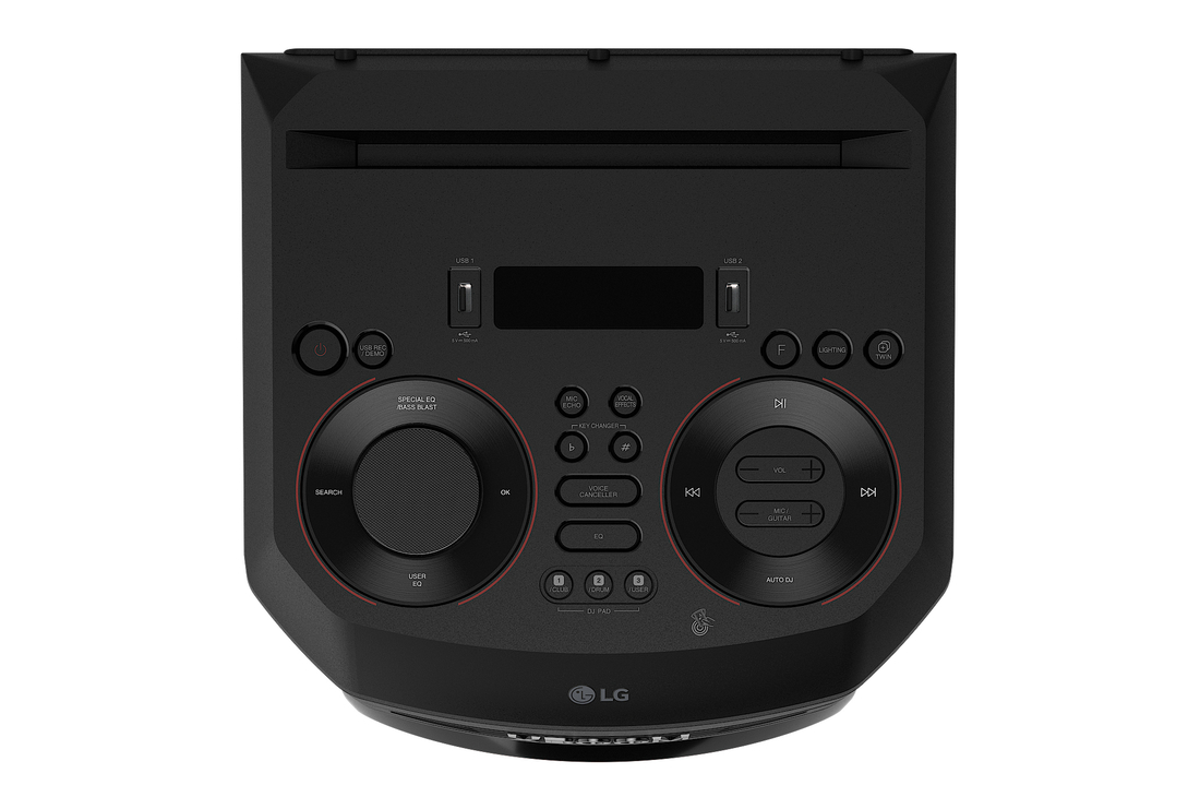 LG RNC7 Party Speaker - XBOOM top view