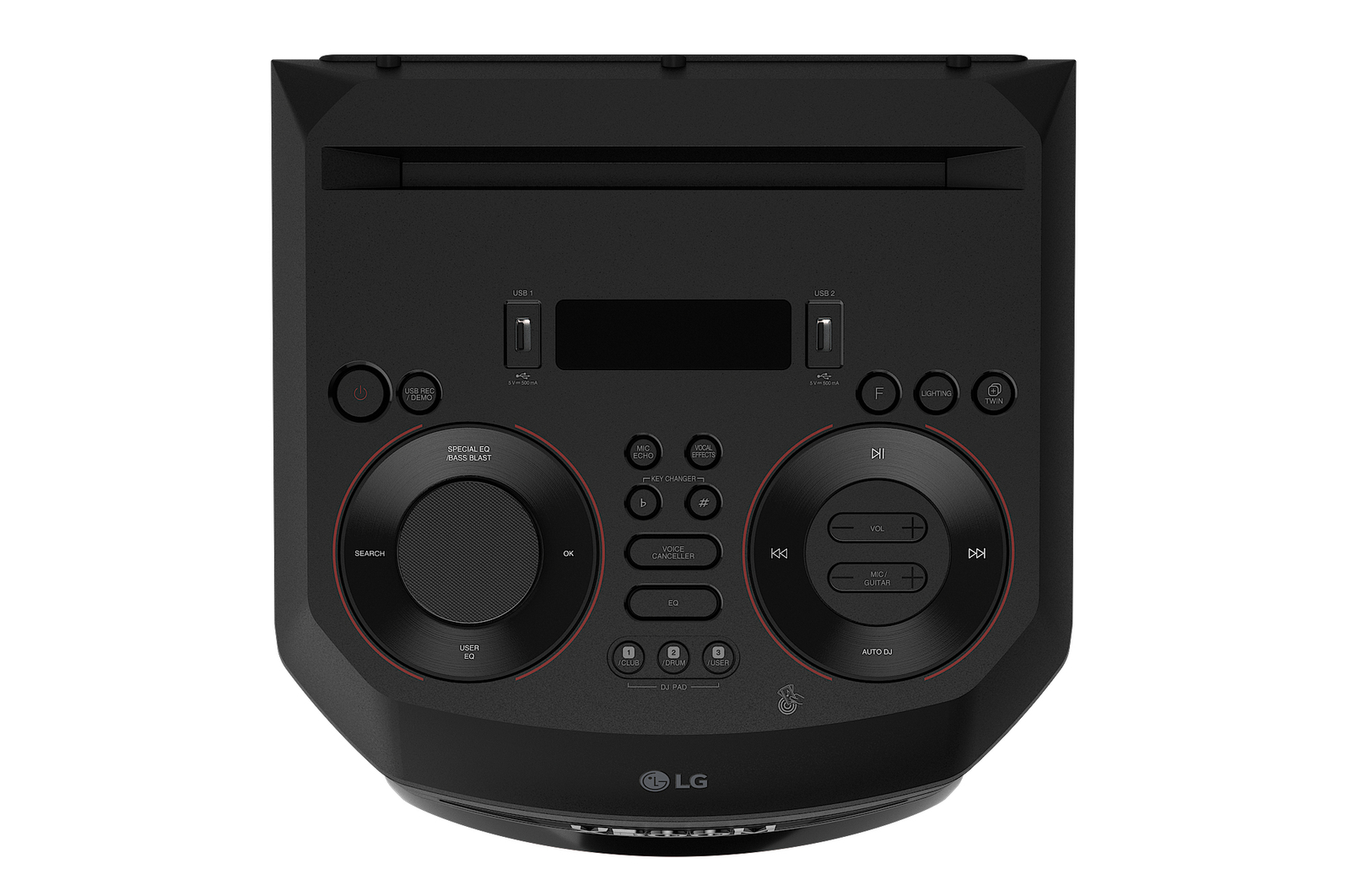 LG RNC7 Party Speaker - XBOOM top view