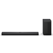 Front view of LG Soundbar for QNED TV with 3.1.1Ch, 400W, Dolby Atmos, Center Up-firing Speaker SQ70TY