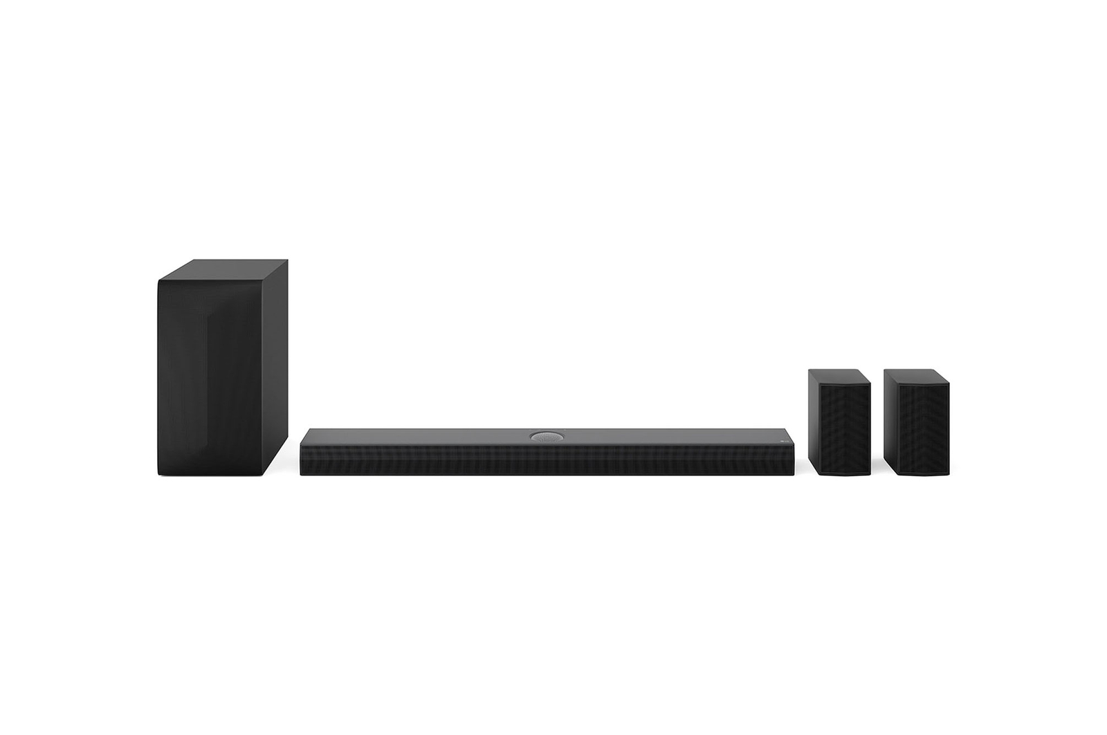 Front view of LG Home Theater Soundbar for QNED TV with 5.1.1Ch, 600W, Dolby Atmos, Center Up-firing Speaker SQ75TR