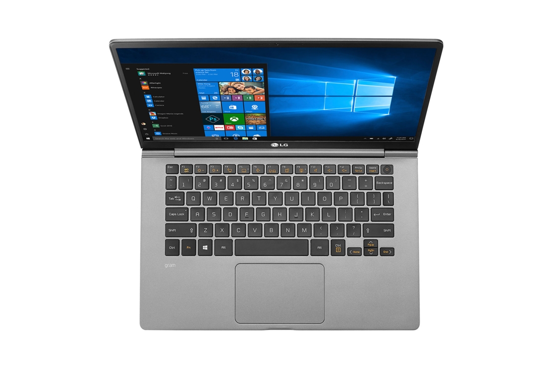 LG LG gram 35.56cm (14) Ultra-Light Laptop with Intel® Core™ i5 processor (8th generation), 14Z980-GAP52A2
