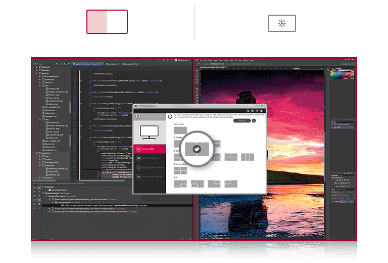 OnScreen Control offering Easier User Interface