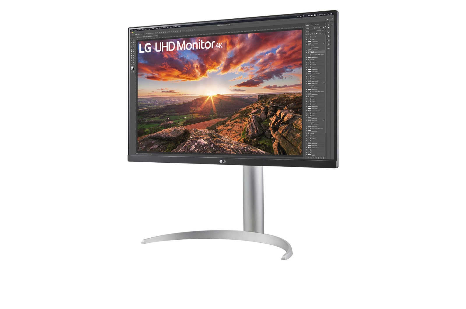 LG 68.58 cm (27) UHD 4K IPS Monitor with VESA DisplayHDR™ 400, 27UP850N-W