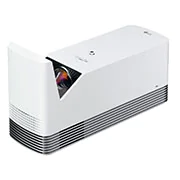 Front view of LG Ultra Short Throw Laser Home Theater Projector Full HD (1920 x 1080) Up to 1,500 lumens, 150000:1 HF85LG