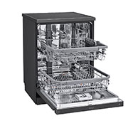 LG Dishwasher, TrueSteam®, 14 Place Settings, QuadWash™, EasyRack™ Plus, ThinQ™ (Wi-Fi), Direct Drive Motor, Matt Black, DFB424FM