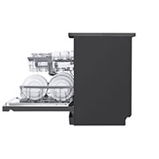 LG Dishwasher, TrueSteam®, 14 Place Settings, QuadWash™, EasyRack™ Plus, ThinQ™ (Wi-Fi), Direct Drive Motor, Matt Black, DFB424FM