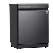 LG Dishwasher, TrueSteam®, 14 Place Settings, QuadWash™, EasyRack™ Plus, ThinQ™ (Wi-Fi), Direct Drive Motor, Matt Black, DFB424FM