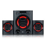 Front view of Hi Fi System LG XBOOM LK72B 40W Loud Speaker LK72B