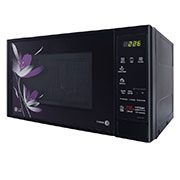 LG 20 L Grill / Solo Microwave Oven with Auto Cook Menu, Energy Saving, Quartz Heater, Anti Bacterial Cavity, Black, MH2044BP