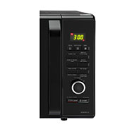 LG 28 L Charcoal Convection Microwave Oven with Charcoal Lighting Heater, Diet Fry, Motorised Rotisserie, Floral Black, MJ2887BWUM