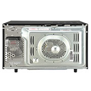 LG 28 L Charcoal Convection Microwave Oven with Charcoal Lighting Heater, Diet Fry, Motorised Rotisserie, Floral Black, MJ2887BWUM