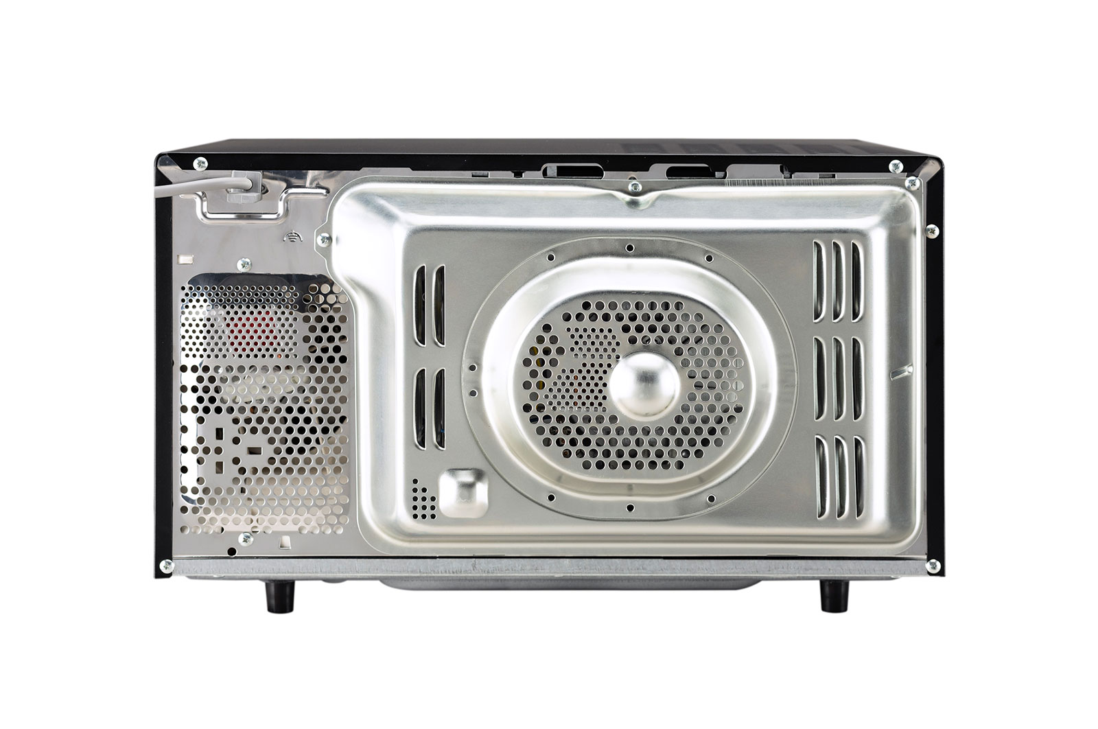 LG 28 L All-In-One Charcoal Convection Microwave Oven with Diet Fry™, Motorised Rotisserie, Auto Cook Menu. Black, MJEN286UI