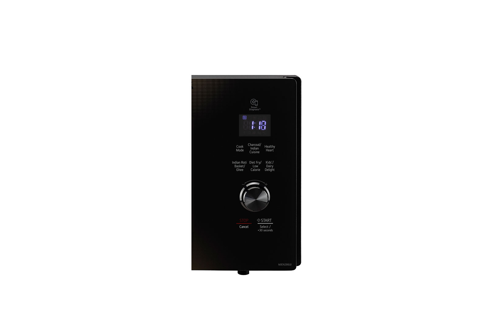 LG 28 L All-In-One Charcoal Convection Microwave Oven with Diet Fry™, Motorised Rotisserie, Auto Cook Menu. Black, MJEN286UI