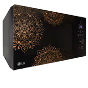 LG 28 L All-In-One Charcoal Convection Microwave Oven with Diet Fry™, Motorised Rotisserie, Auto Cook Menu. Black, MJEN286UI