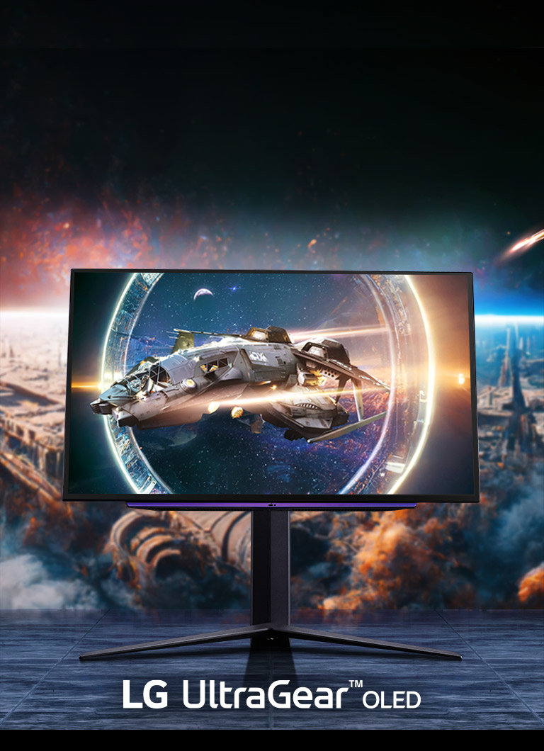 LG 27GR95QE-B Born to Game