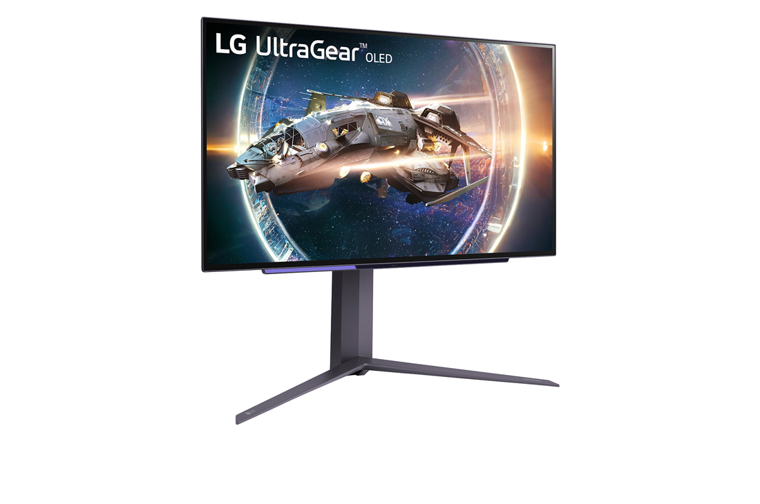 LG 68.58 cm (27) UltraGear™ OLED Gaming Monitor QHD with 240Hz Refresh Rate 0.03ms (GtG) Response Time, 27GR95QE-B