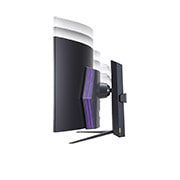 LG 114.3 cm (45) UltraGear™ OLED Curved Gaming Monitor WQHD with 240Hz Refresh Rate 0.03ms (GtG) Response Time, 45GR95QE-B