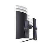 LG 114.3 cm (45) UltraGear™ OLED Curved Gaming Monitor WQHD with 240Hz Refresh Rate 0.03ms (GtG) Response Time, 45GR95QE-B
