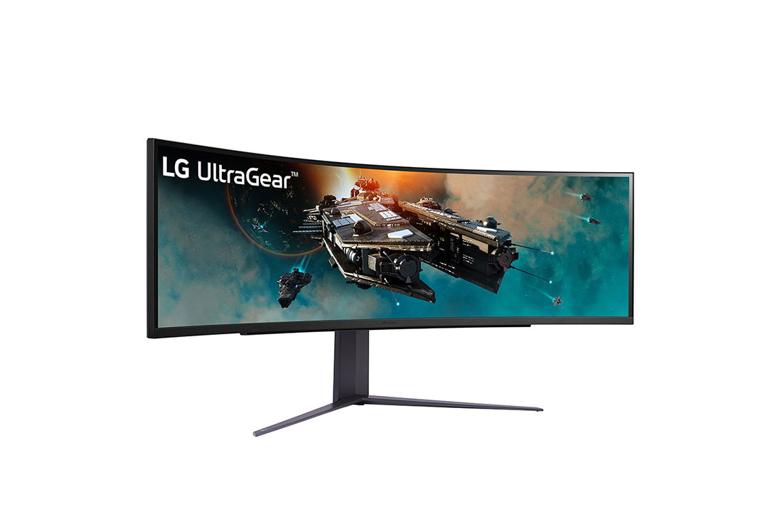 LG 49 (124.46cm) UltraGear™ 32:9 Dual QHD Curved Gaming Monitor with 240Hz Refresh Rate, 49GR85DC-B