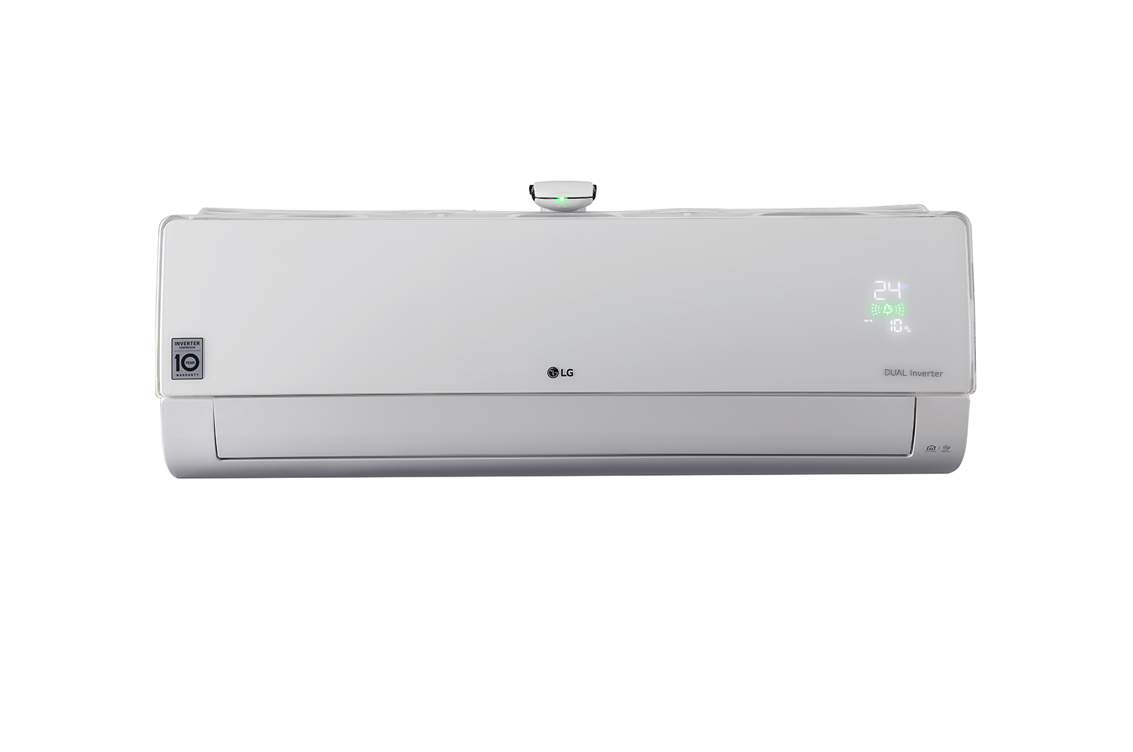 Front view of LG 4 Star (1.5), Split AC, AI+ with Built in Air Purifier, 2023 Model RS-Q19APYE