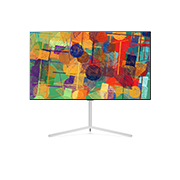 Front view of LG OLED Freestanding Gallery TV Stand FS21GB