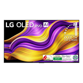 LG OLED55G56LA OLED evo front view