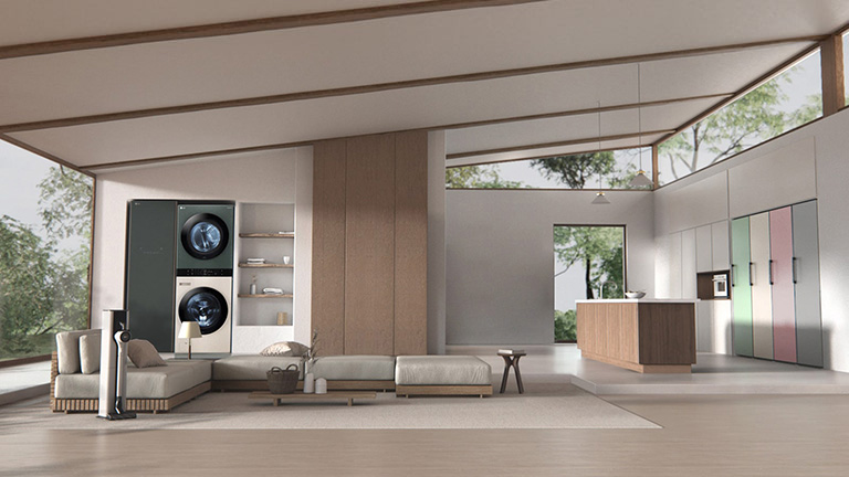 LG washtowers can make you space look more premium