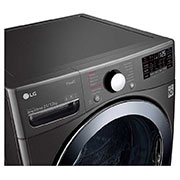 LG 21 kg (Wash) / 12 kg (Dry) Washer Dryer with Inverter Direct Drive™, Steam Wash, Black VCM, FHD2112STB