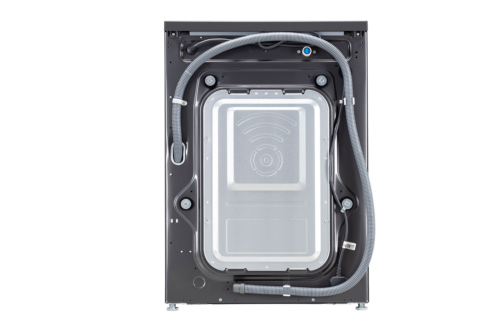 LG 8 kg Front Load Washing Machine with AI Direct Drive™, Steam Wash, Middle Black, 5 Star, FHP1208Z5M