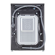 LG 8 kg Front Load Washing Machine with AI Direct Drive™, Steam Wash, Middle Black, 5 Star, FHP1208Z5M