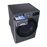 LG 8 kg Front Load Washing Machine with AI Direct Drive™, Steam Wash, Middle Black, 5 Star, FHP1208Z5M