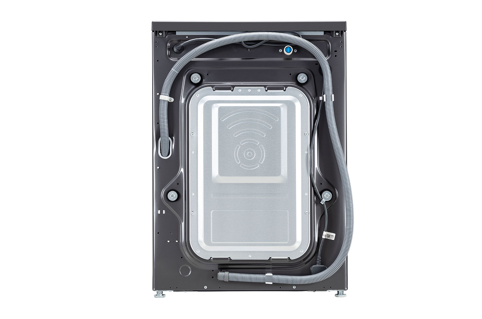 LG 9 kg Front Load Washing Machine with AI Direct Drive™, Steam Wash, Middle Black, 5 Star, FHP1209Z5M