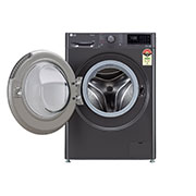 LG 9 kg Front Load Washing Machine with AI Direct Drive™, Steam Wash, Middle Black, 5 Star, FHP1209Z5M
