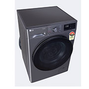 LG 9 kg Front Load Washing Machine with AI Direct Drive™, Steam Wash, Middle Black, 5 Star, FHP1209Z5M