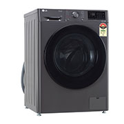 LG 9 kg Front Load Washing Machine with AI Direct Drive™, Steam Wash, Middle Black, 5 Star, FHP1209Z5M