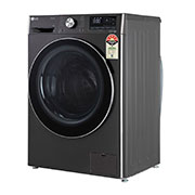 LG 9 Kg Front Load Washing Machine, AI Direct Drive™, Steam+, Black VCM, 5 Star, FHP1209Z9B