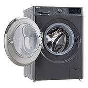 LG 10 Kg Front Load Washing Machine, AI Direct Drive™, Direct Drive Motor, Middle Black, 5 Star, FHP1410Z5M