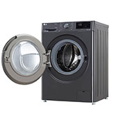 LG 10 Kg Front Load Washing Machine, AI Direct Drive™, Direct Drive Motor, Middle Black, 5 Star, FHP1410Z5M
