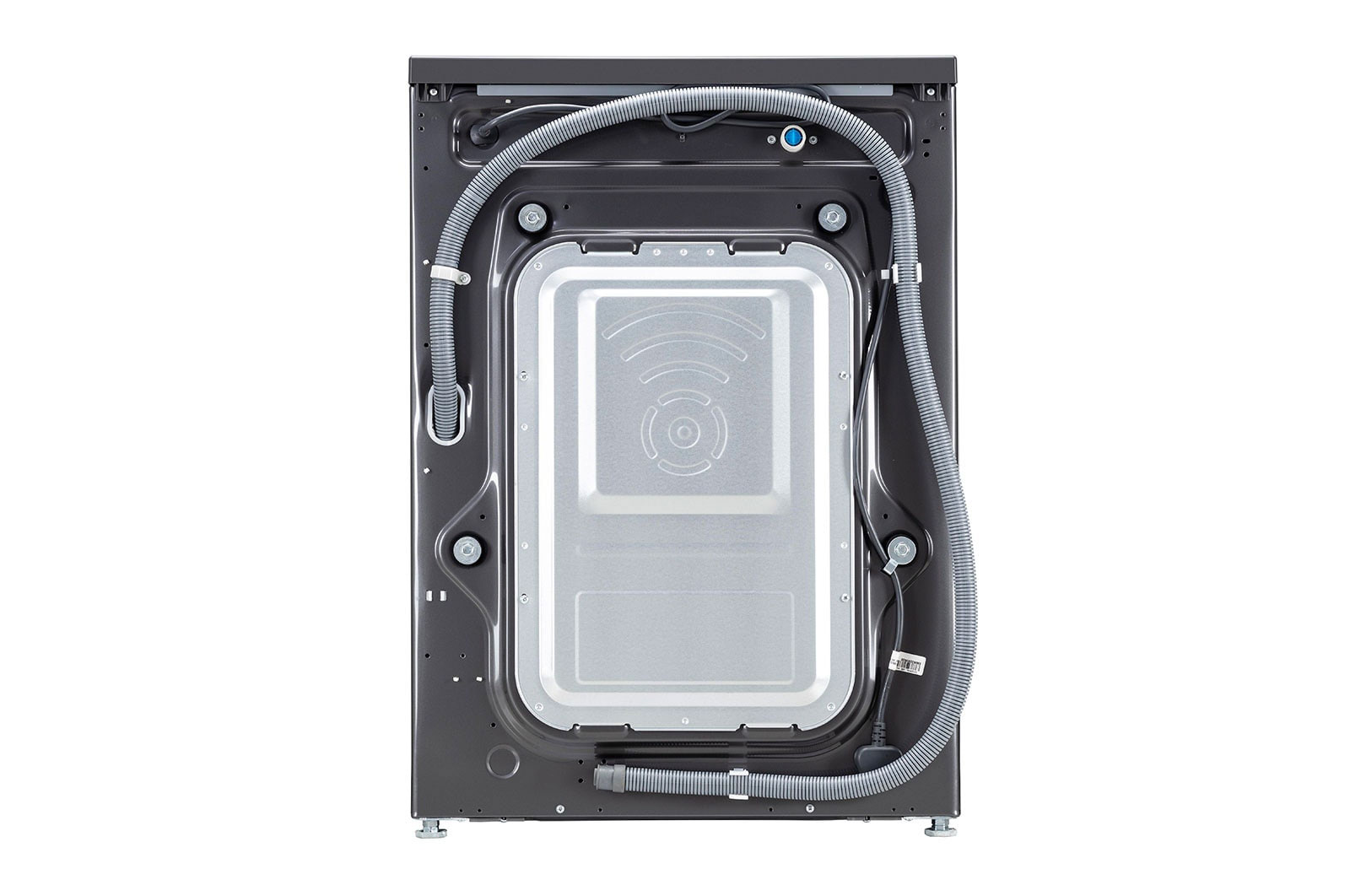 LG 10 Kg Front Load Washing Machine, AI Direct Drive™, Direct Drive Motor, Middle Black, 5 Star, FHP1410Z5M