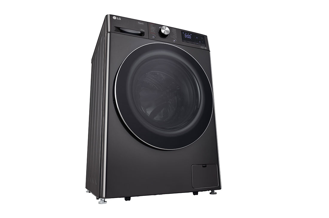 LG 11 Kg Front Load Washing Machine, AI Direct Drive™, Steam+, Black VCM, 5 Star, FHP1411Z9B
