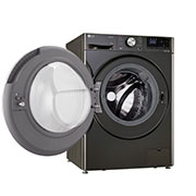 LG 11 Kg Front Load Washing Machine, AI Direct Drive™, Steam+, Black VCM, 5 Star, FHP1411Z9B