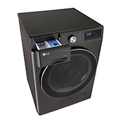 LG 11 Kg Front Load Washing Machine, AI Direct Drive™, Steam+, Black VCM, 5 Star, FHP1411Z9B