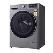LG 11Kg Front Load Washing Machine, AI Direct Drive™, Platinum Silver, FHP1411Z9P