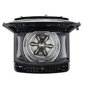 LG 9 kg Top Load Washing Machine with AI Direct Drive™, In-built Heater, Middle Black, 5 Star, THD09SWM
