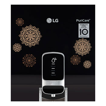 LG 8L RO+UV+Mineral Booster Water Purifier, Steel Tank, WW155NPB