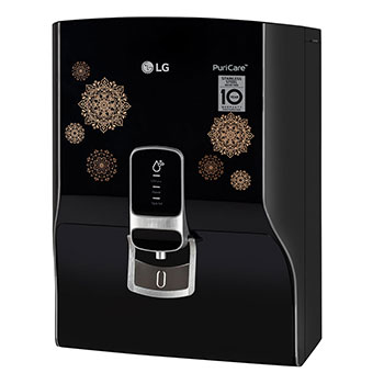 LG 8L RO+UV+Mineral Booster Water Purifier, Steel Tank, WW155NPB