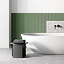 LG WashTower positioned in a bathroom